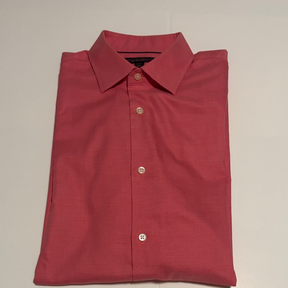 Banana Republic Men's Coral Dress Shirt
